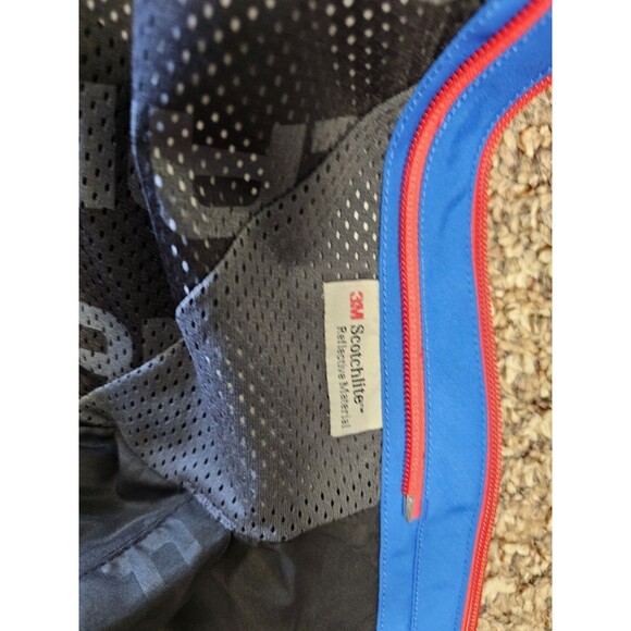 Polaris Men's XL TECH54 Jacket Blue Black Red Worn Once Removable Liner & Hood - Picture 10 of 14